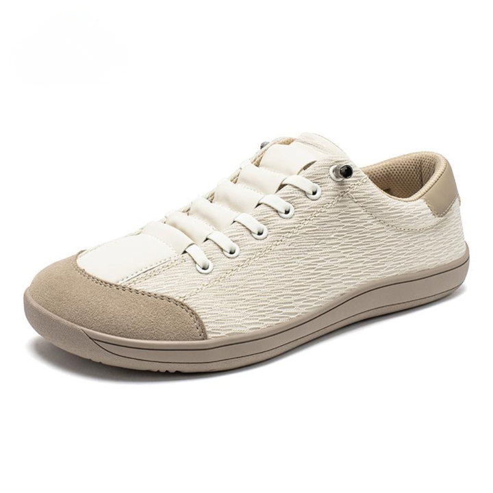 Comfortable Trainers for Women with Ombre Fade Canvas Upper Lace Up Low Top Sneaker Style