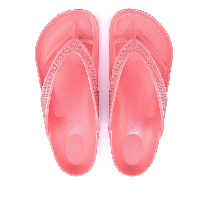 Comfortable Flip Flops for Women with Cushioned Foam Sole Toe Post Waterproof Thong Style