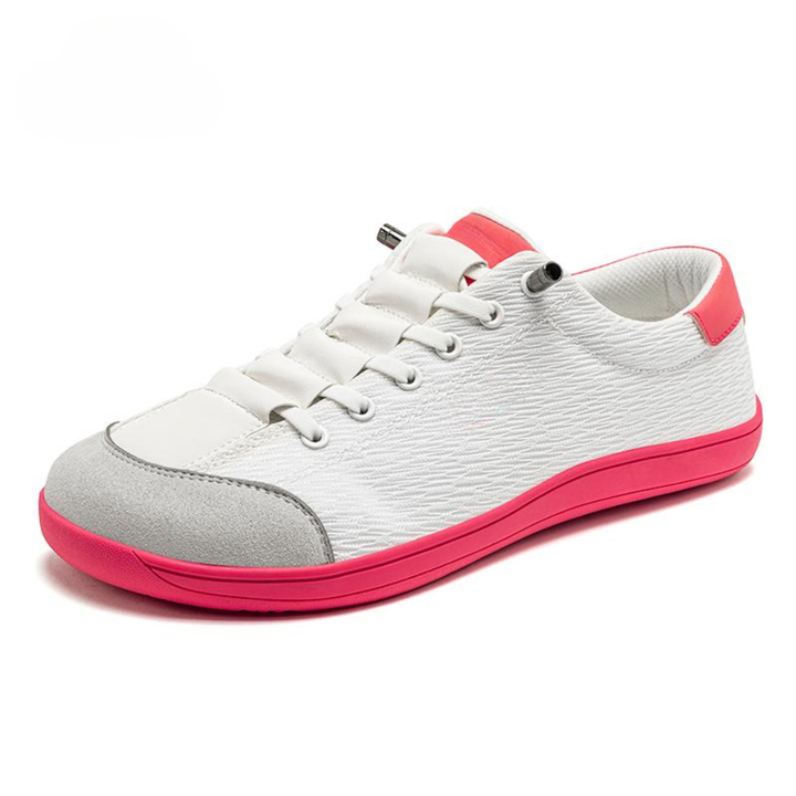 Comfortable Trainers for Women with Ombre Fade Canvas Upper Lace Up Low Top Sneaker Style
