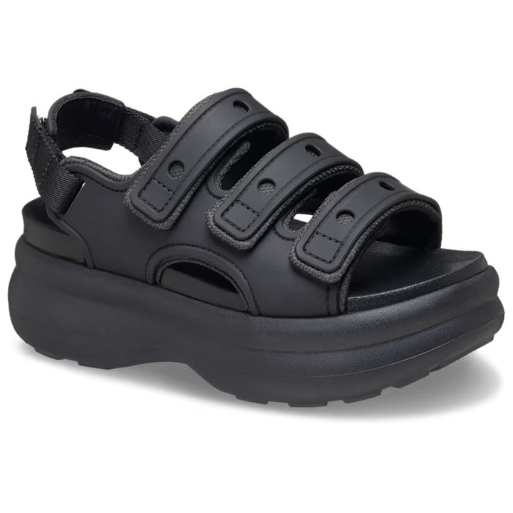 Comfortable Platform Sandals for Women with Double Strap Slingback Cushioned Chunky Sole Style