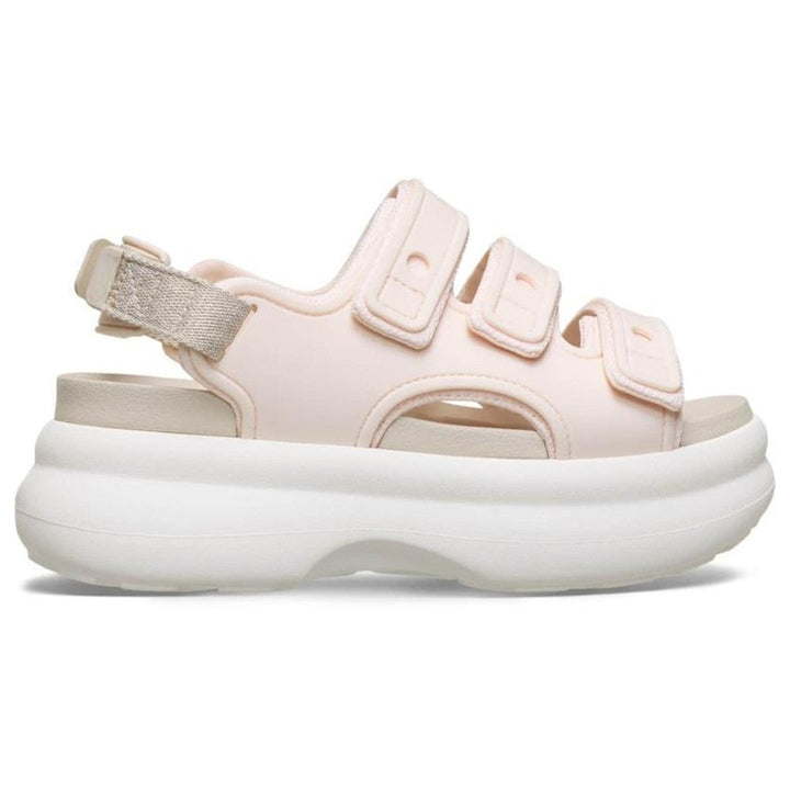 Comfortable Platform Sandals for Women with Double Strap Slingback Cushioned Chunky Sole Style