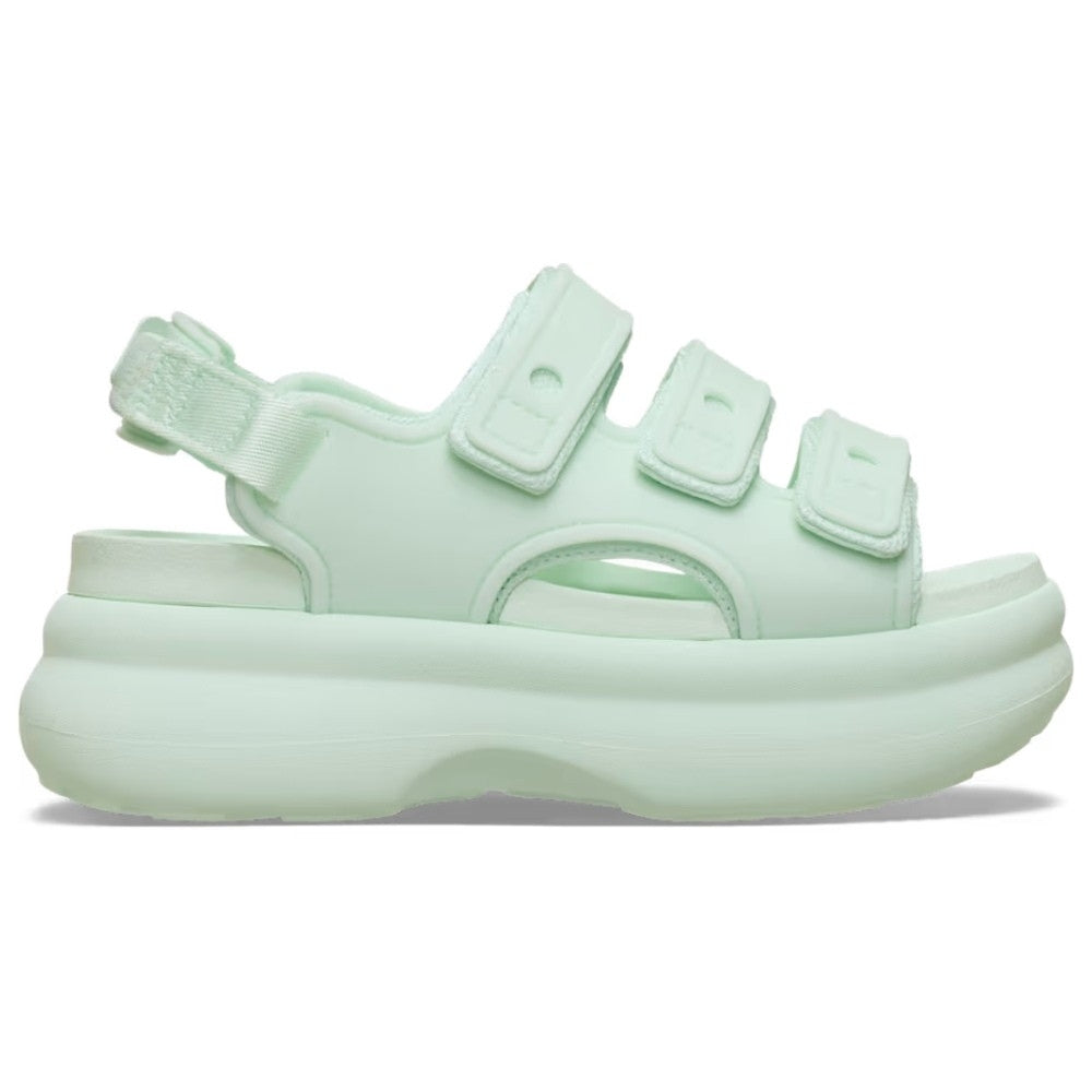 Comfortable Platform Sandals for Women with Double Strap Slingback Cushioned Chunky Sole Style