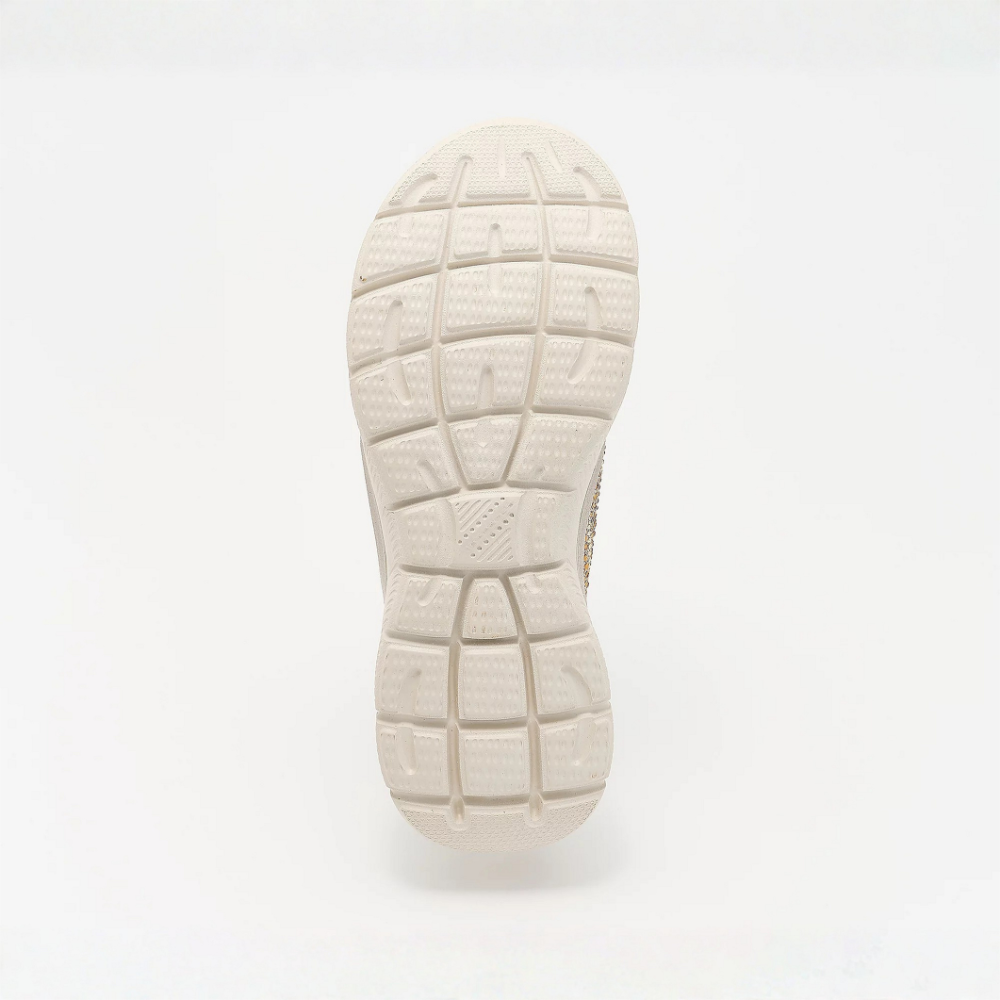 Comfortable Flip Flops for Women with Rhinestone Toe Post Cushioned Wedge Sole Thong Style
