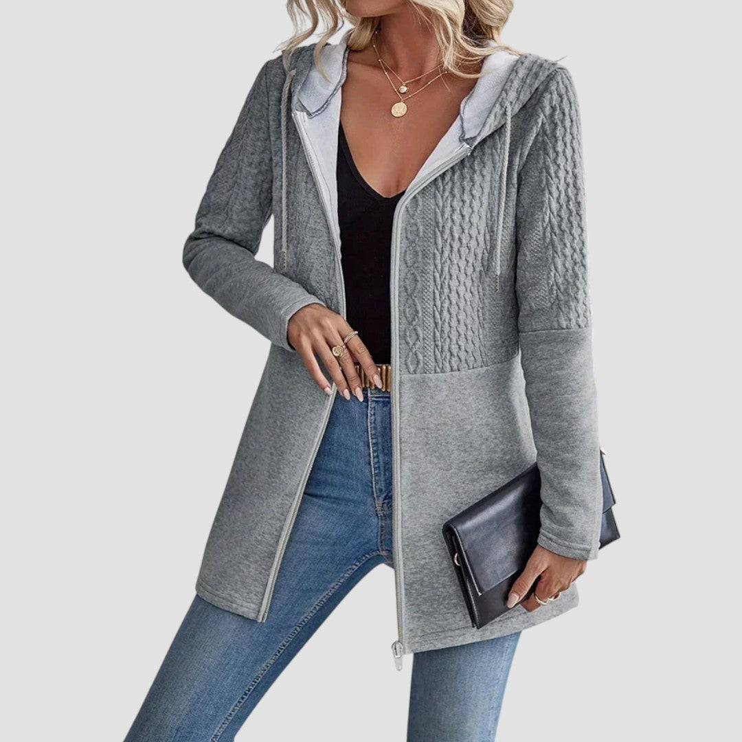Effortless Cable Knit Cardigan for Women