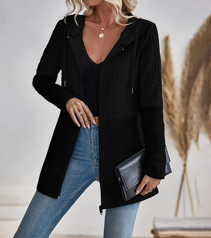 Effortless Cable Knit Cardigan for Women – view 2